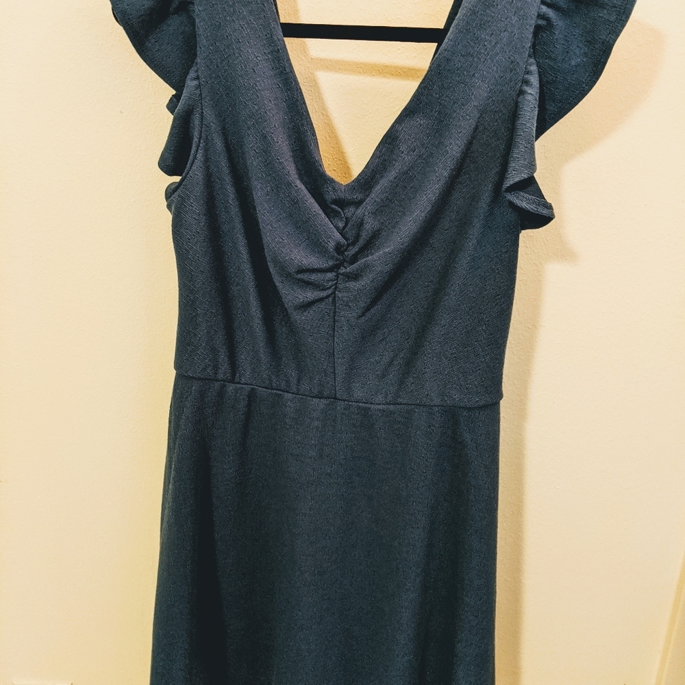 Lily white blue summer dress